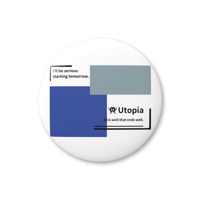 缶バッジ - 56mm シャツデザイン