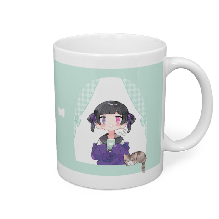 マグカップ - 直径 8 cm / 高さ 9.5 cm