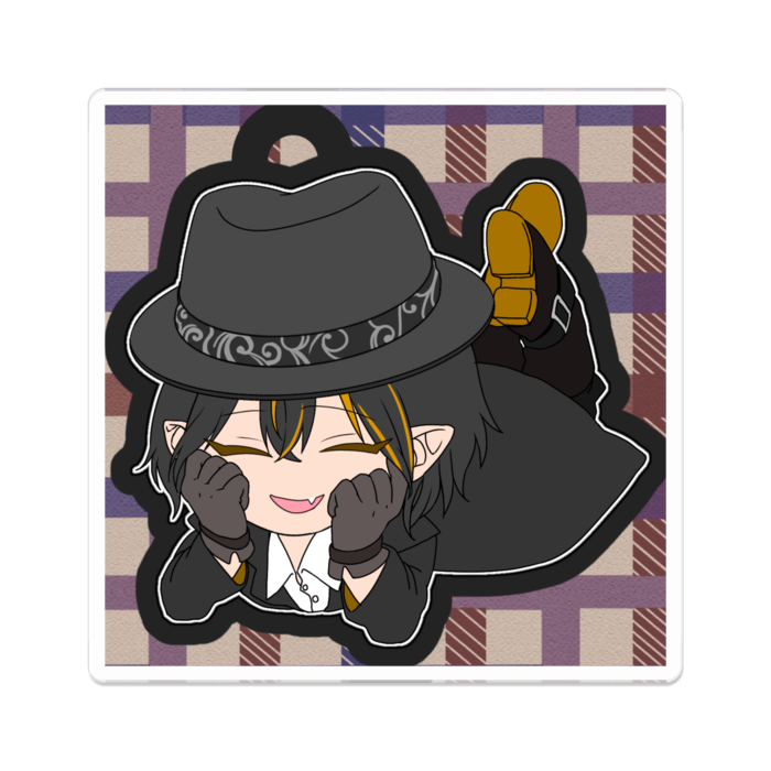 アクリルバッジ - 70 x 70 (mm)