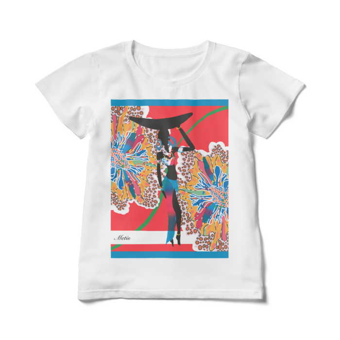 レディースTシャツ - L - 片面のみ