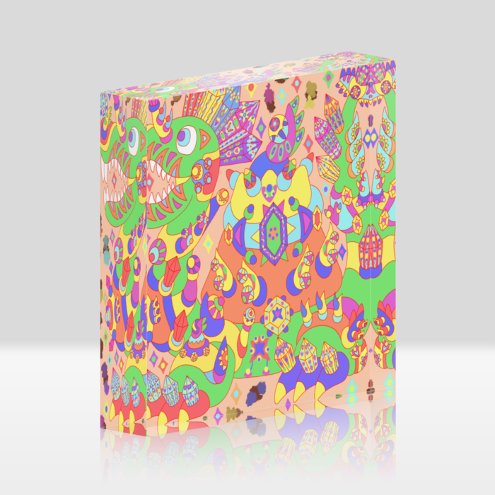 アクリルブロック - 100x100mm(1)