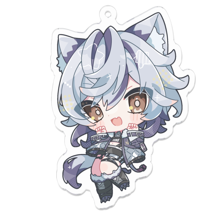 アクリルキーホルダー - 70 x 70 (mm)