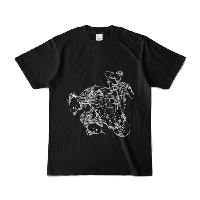 カラーTシャツ - S - ブラック (濃色)