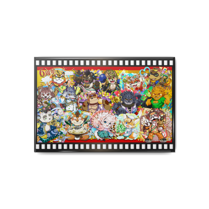 缶バッジ - 80x54mm