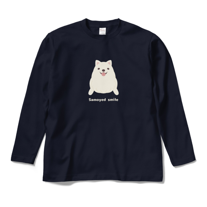 ロングスリーブTシャツ　紺　M