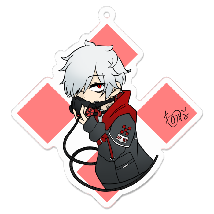 アクリルキーホルダー - 70 x 70 (mm)