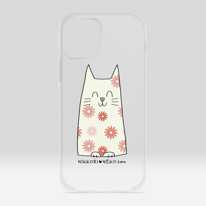 花柄猫さん（iPhone12 / 12 Pro）