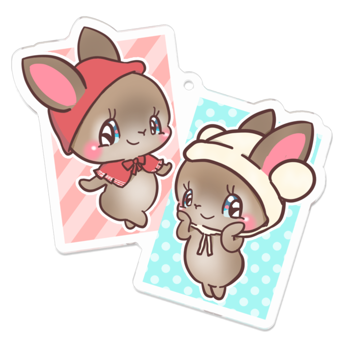 アクリルキーホルダー - 70 x 70 (mm)