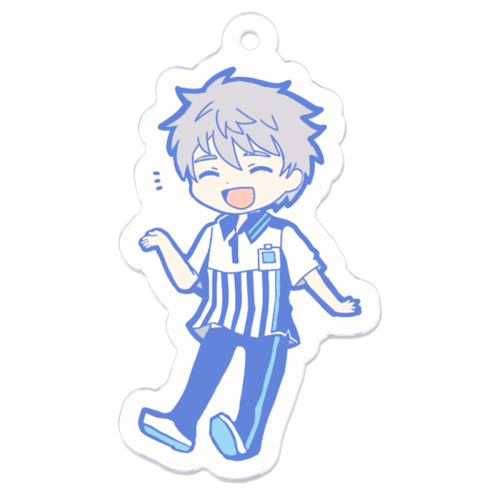 アクリルキーホルダー - 50 x 50 (mm)