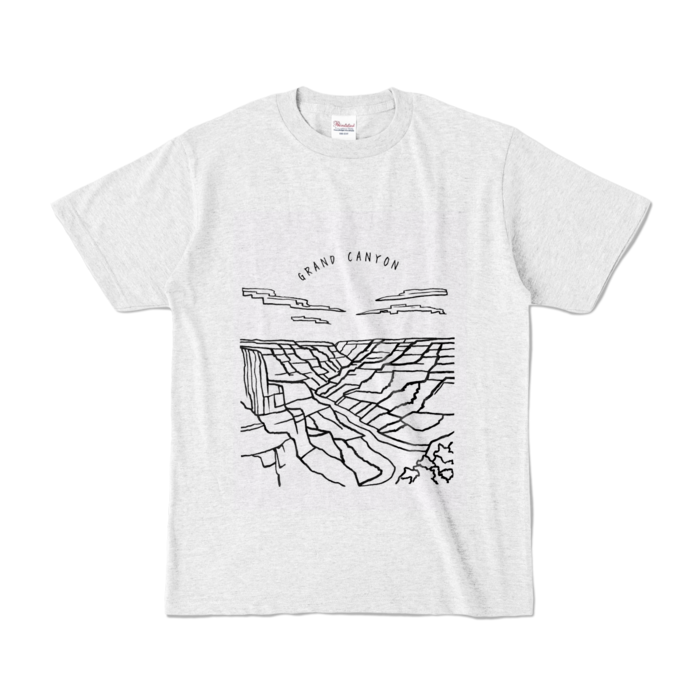 カラーTシャツ - S - アッシュ (淡色)