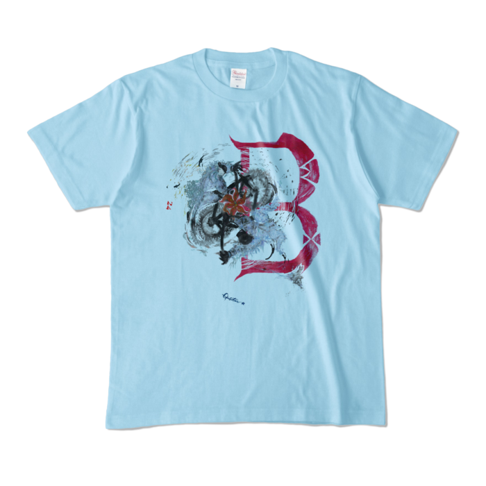 カラーTシャツ - M - ライトブルー (淡色)