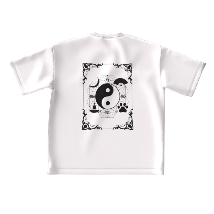 ビッグシルエットTシャツ - L - 背面