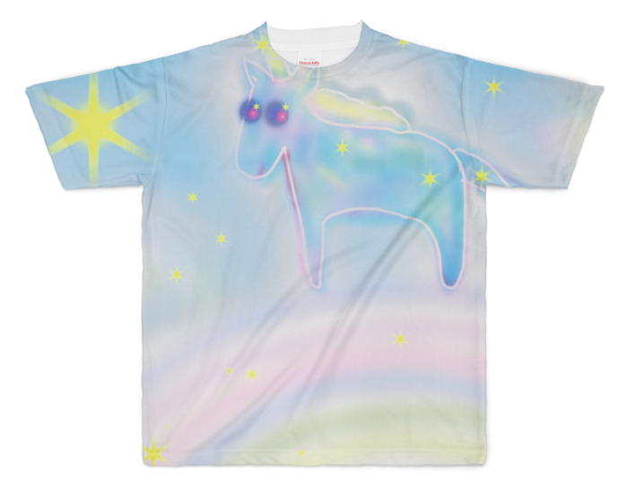 フルグラフィックTシャツ - XL - 正面印刷のみ