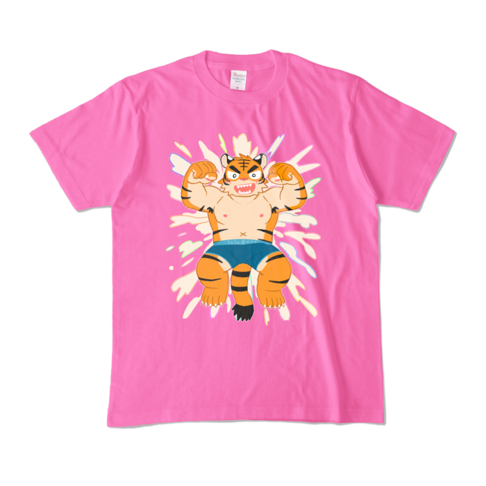 カラーTシャツ - M - ピンク (濃色)