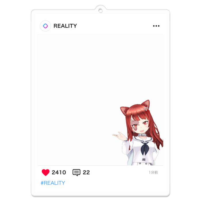 アクリルキーホルダー - 100 x 100 (mm)