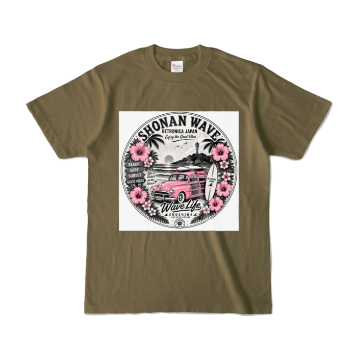 カラーTシャツ - S - オリーブ (濃色)