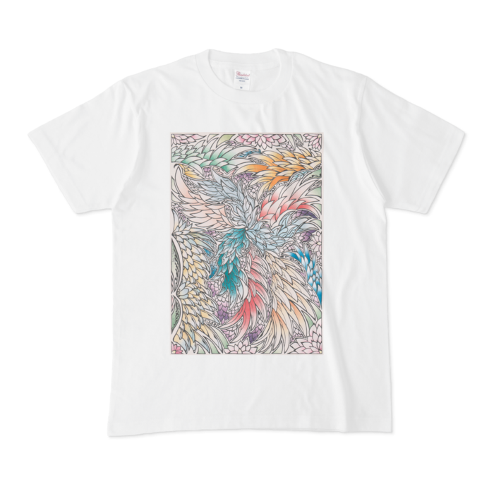 Tシャツ - M - 白【前プリント】