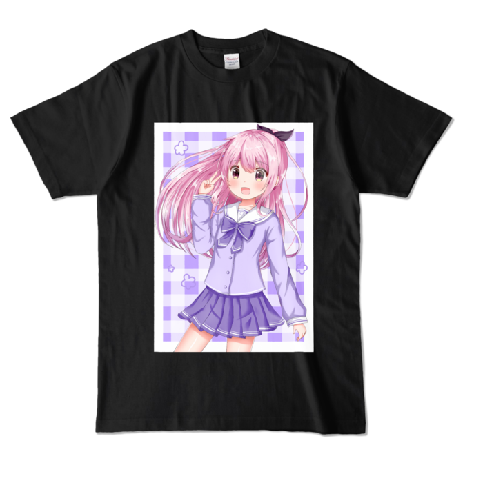 カラーTシャツ - L - ブラック (濃色)