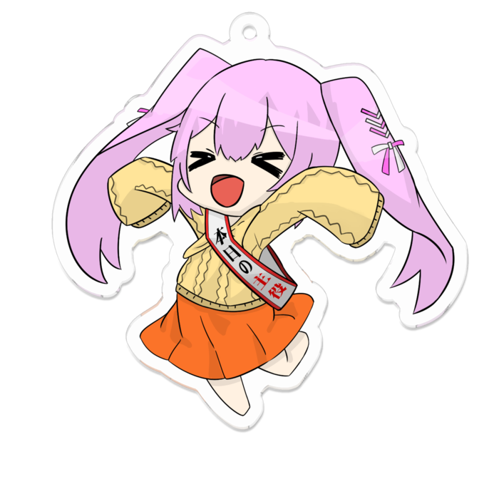 アクリルキーホルダー - 70 x 70 (mm)