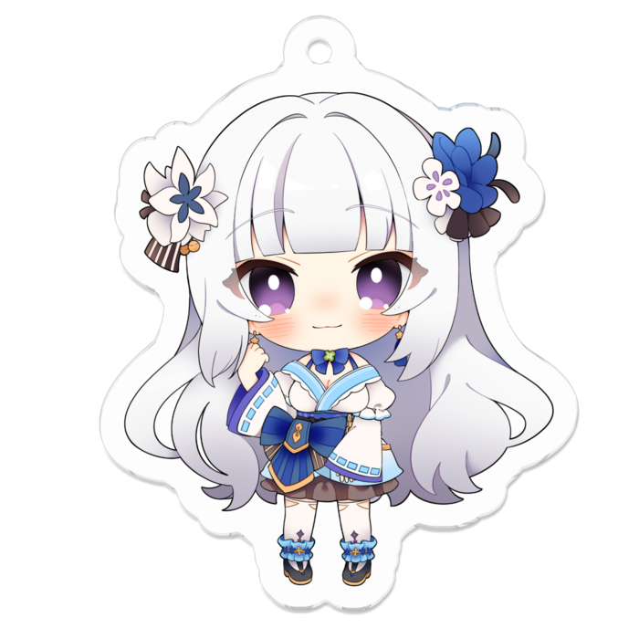 アクリルキーホルダー - 50 x 50 (mm)