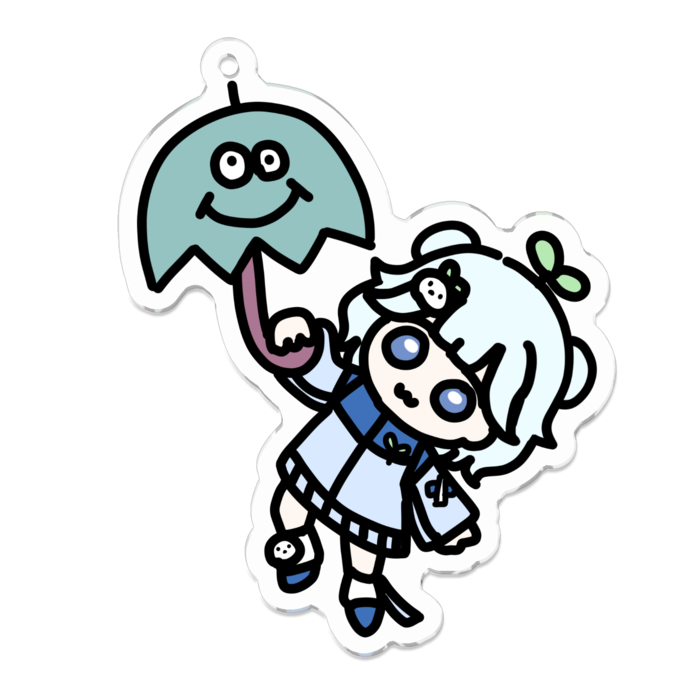 アクリルキーホルダー - 70 x 70 (mm)