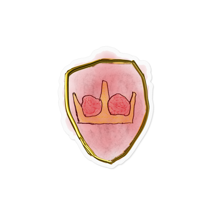 ステッカー - 100 x 100 (mm)