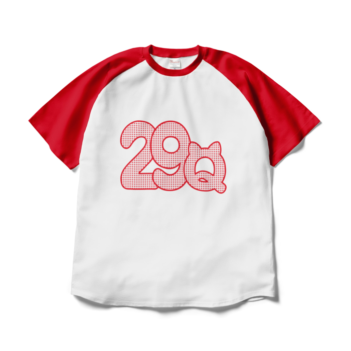 ホワイト×レッド - XL - 