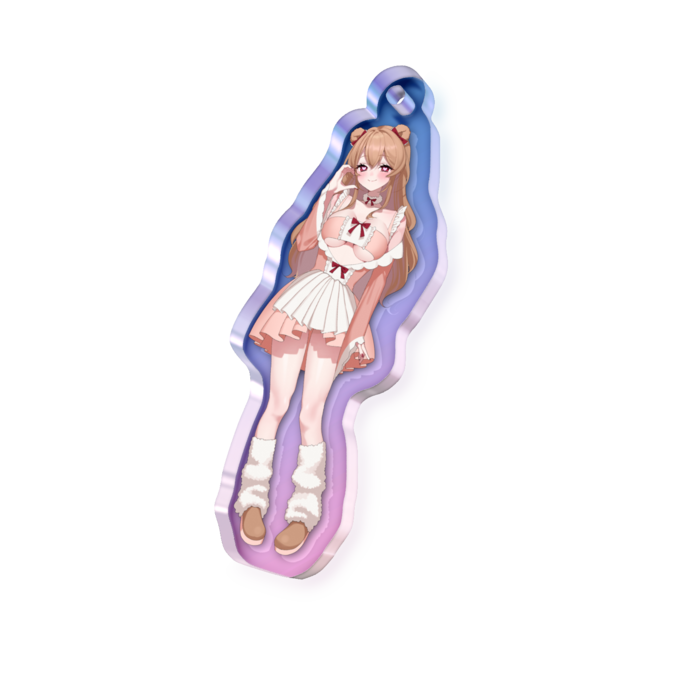 オーロラアクリルキーホルダー - H50mm