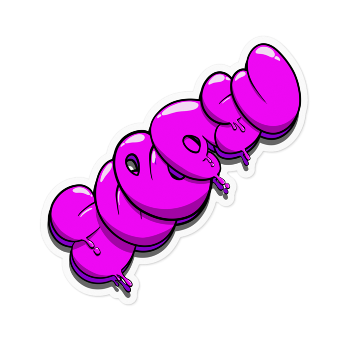 ステッカー - 100 x 100 (mm)