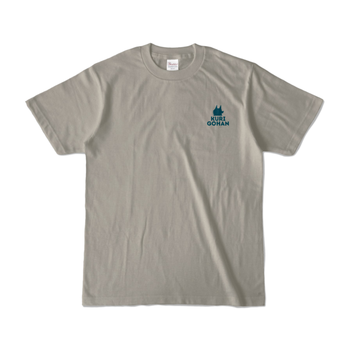 Tシャツ(グレー) - S - シルエットオオカミさん