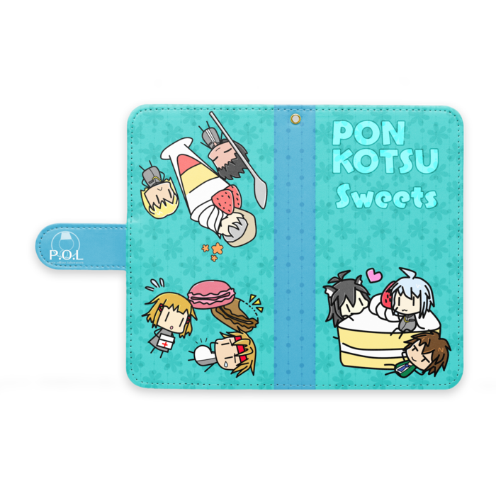 手帳型Androidケース - M - ストラップ穴 あり