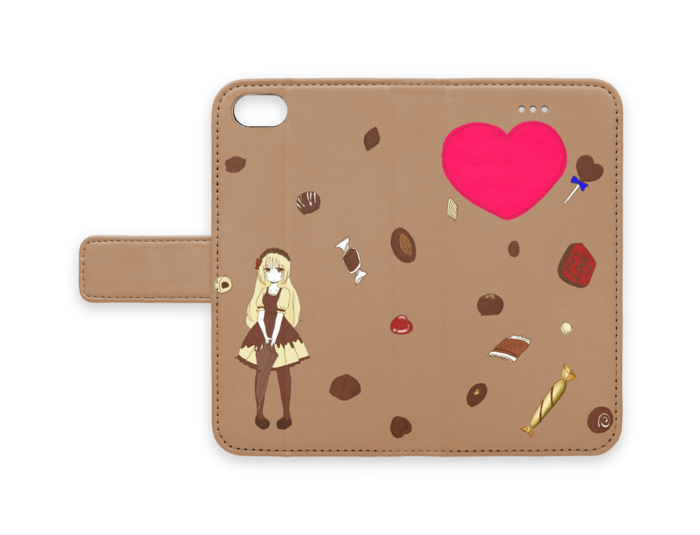 手帳型iPhoneケース - iPhone 7 - ストラップ穴 なし