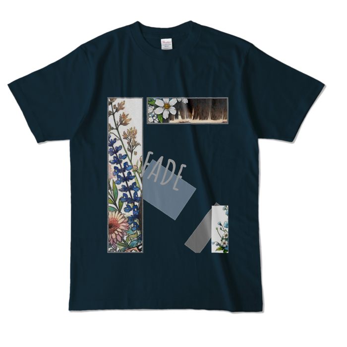 カラーTシャツ - L - ネイビー (濃色)