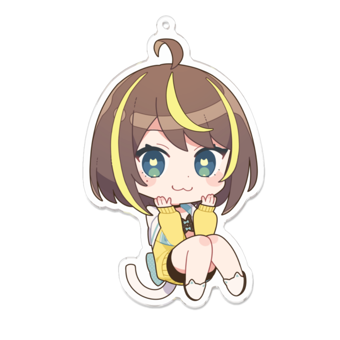 アクリルキーホルダー - 100 x 100 (mm)