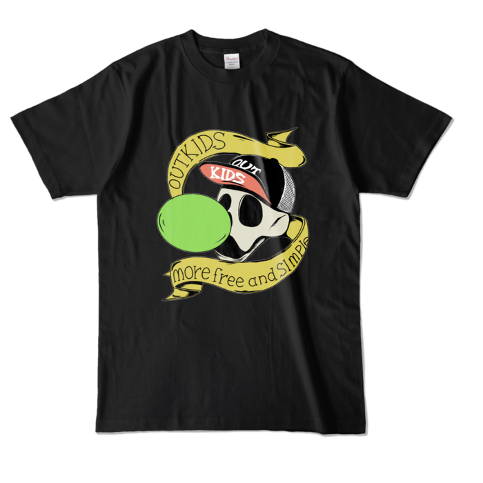 カラーTシャツ - L - ブラック (濃色)