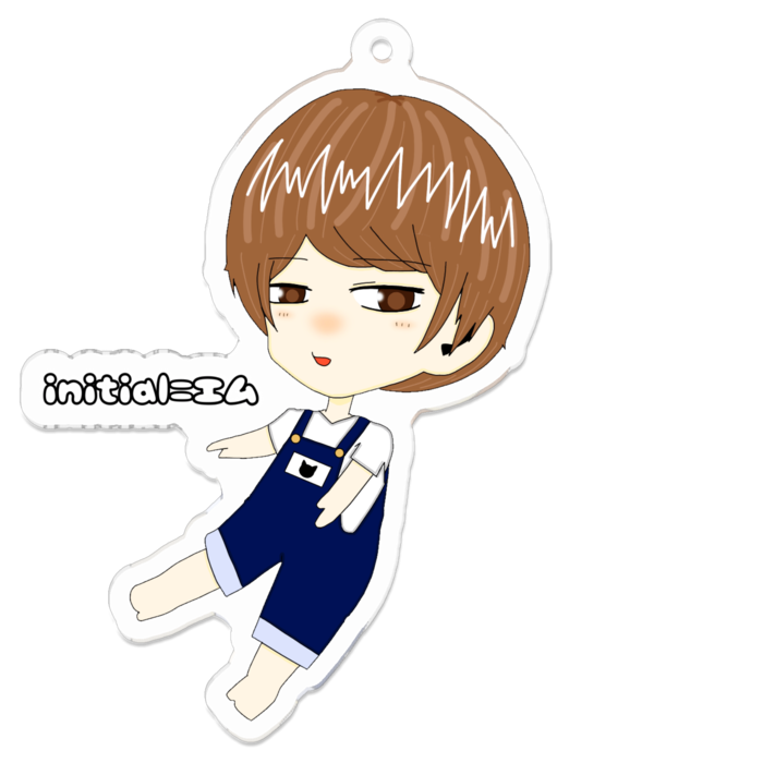 アクリルキーホルダー - 70 x 70 (mm)