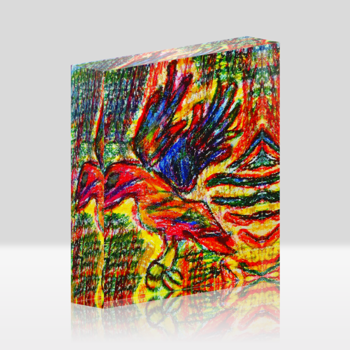 アクリルブロック - 100x100mm(1)