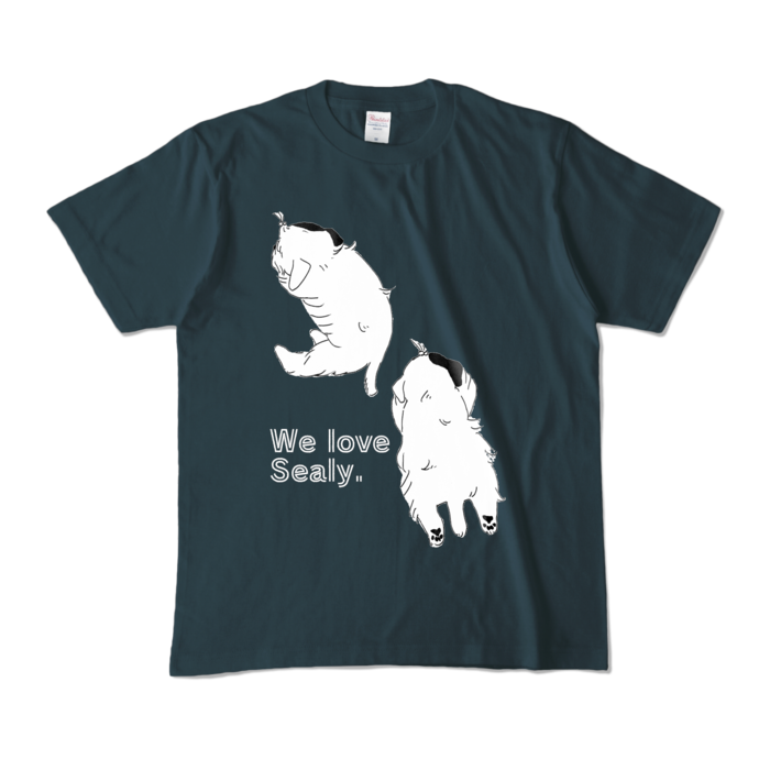 カラーTシャツ - M - デニム (濃色)