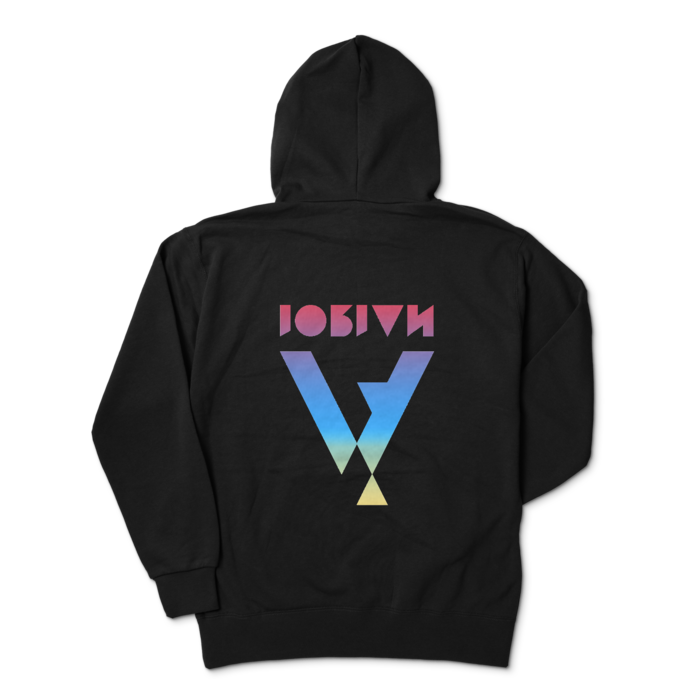 ジップパーカー - XL - ブラック(1)