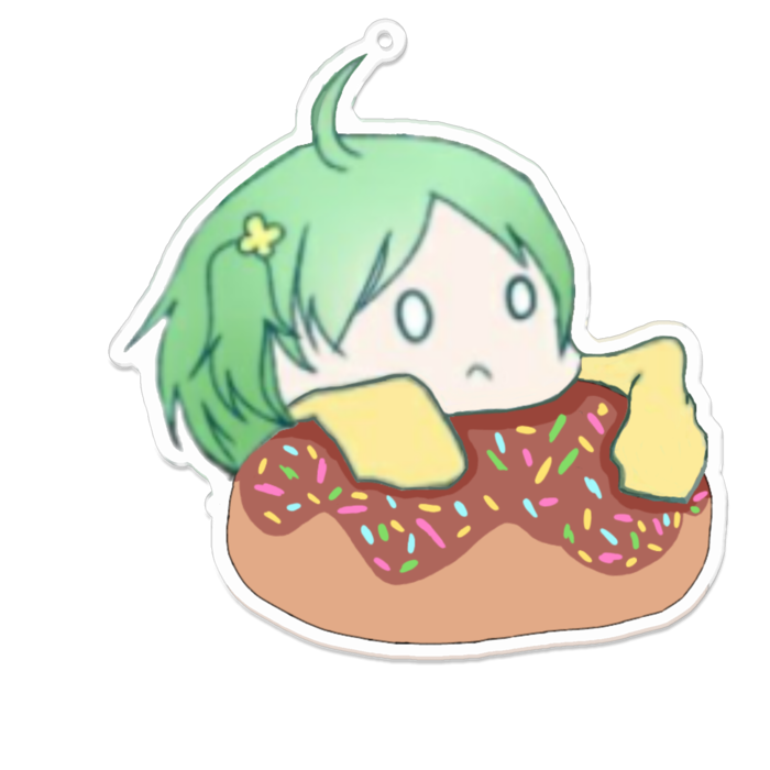 アクリルキーホルダー - 100 x 100 (mm)