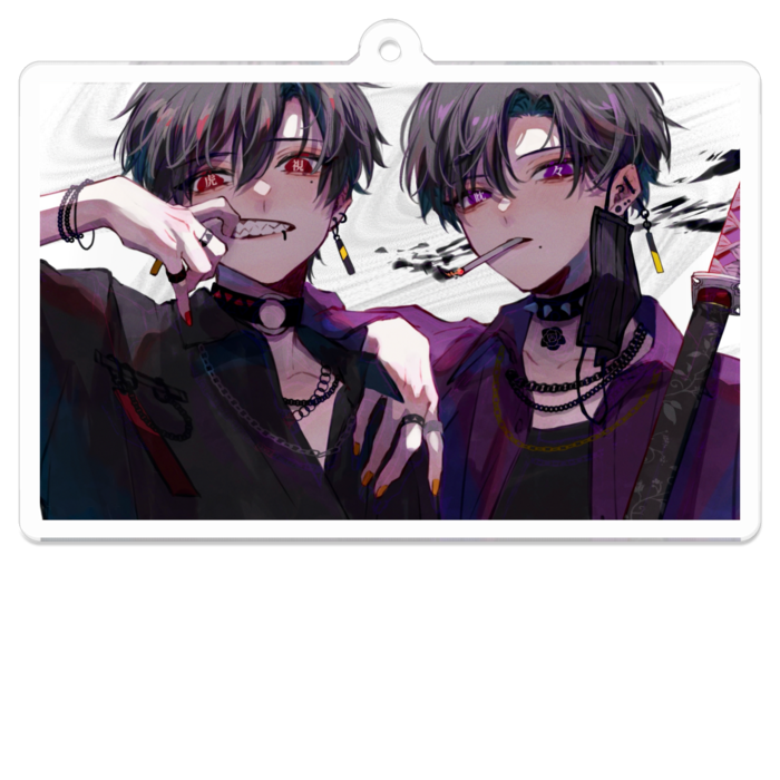 アクリルキーホルダー - 70 x 70 (mm)