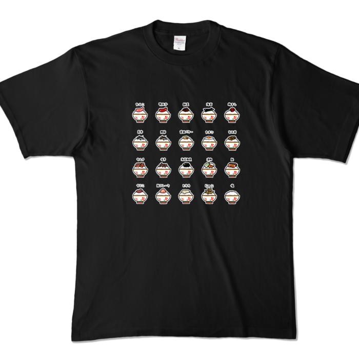 カラーTシャツ - XL - ブラック (濃色)