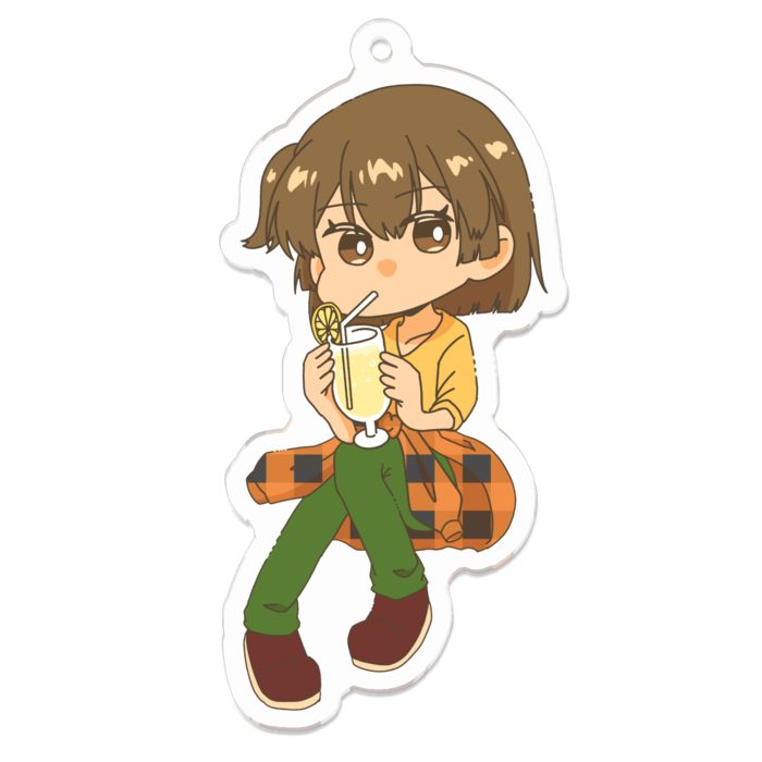 アクリルキーホルダー - 70 x 70 (mm)