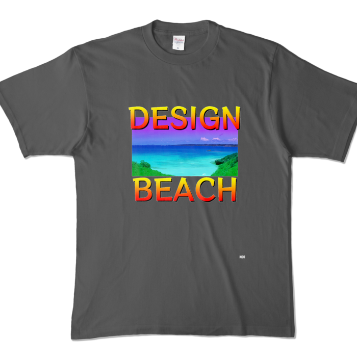 カラーTシャツ - XL - チャコール (濃色)