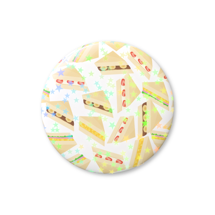 ホログラム缶バッジ - 32mm