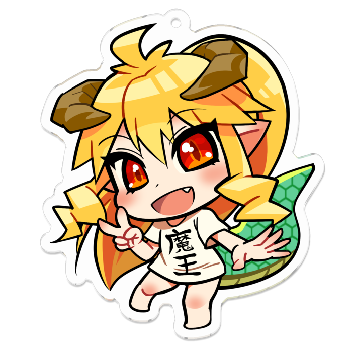 アクリルキーホルダー - 70 x 70 (mm)