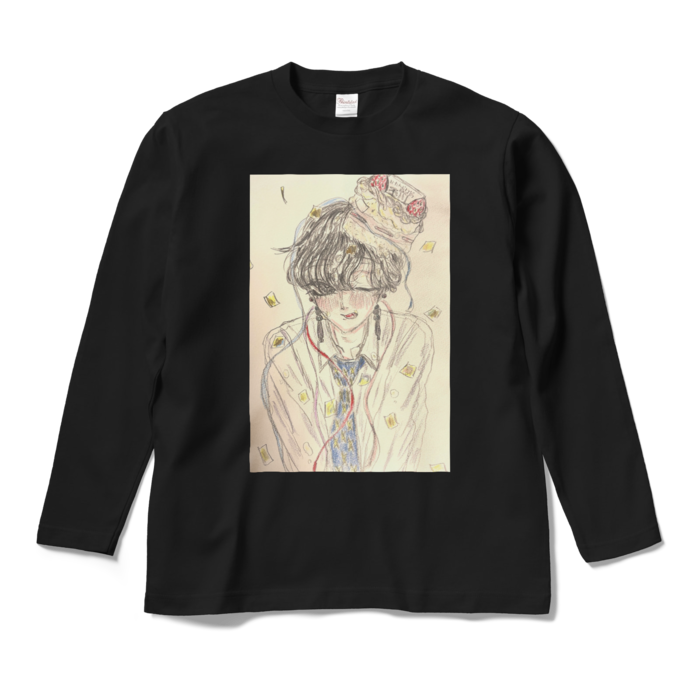 ロングスリーブTシャツ - M - ブラック