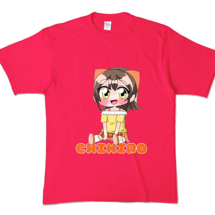 カラーTシャツ - XL - ホットピンク (濃色)