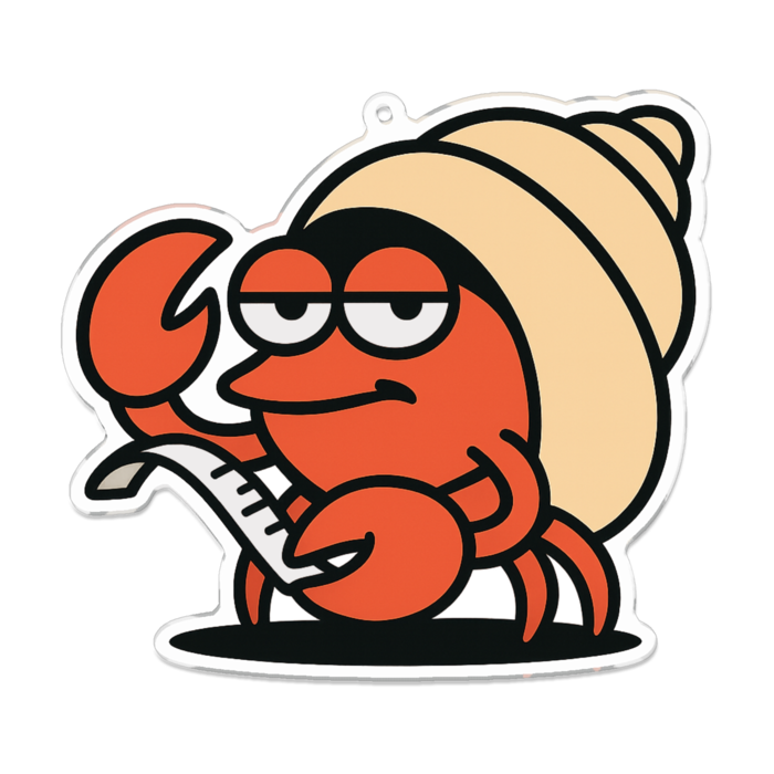 アクリルキーホルダー - 100 x 100 (mm)