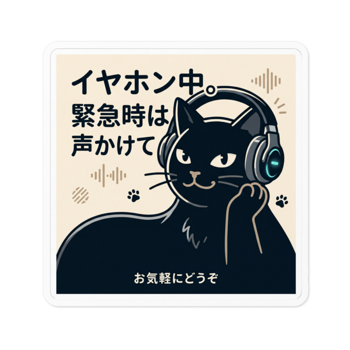 ステッカー - W100 × H100mm 以内
